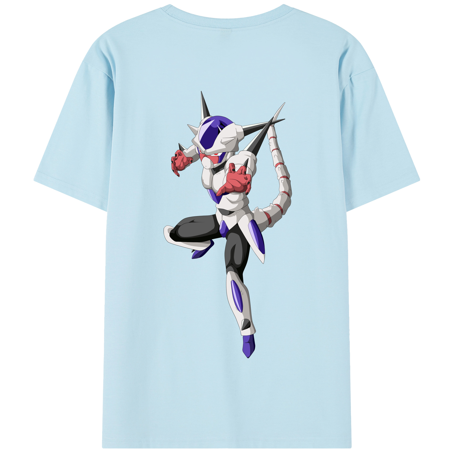 （画像用） ドラゴンボール クリーサ DRAGON BALL Kulisa 綿100％半袖Tシャツ（背面プリント）